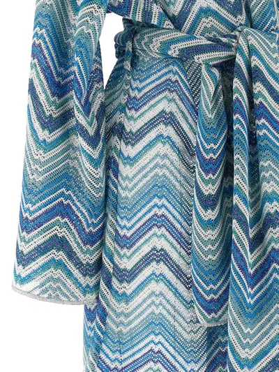 Shop Missoni 'zig Zag' Dress In Multicolor