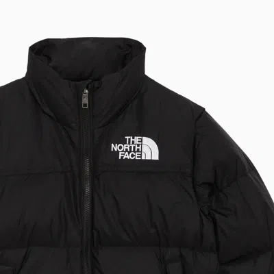 Shop The North Face Black Nylon Down Jacket With Logo