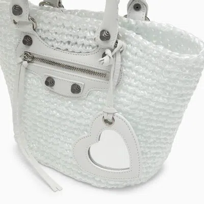 Shop Balenciaga | Le Cagole Small White Basket Bag