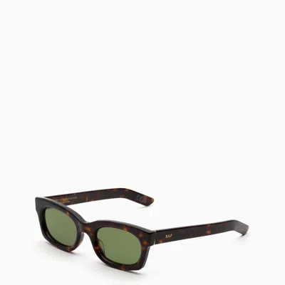 Shop Retrosuperfuture Ambos 3627 Tortoiseshell Sunglasses In Brown