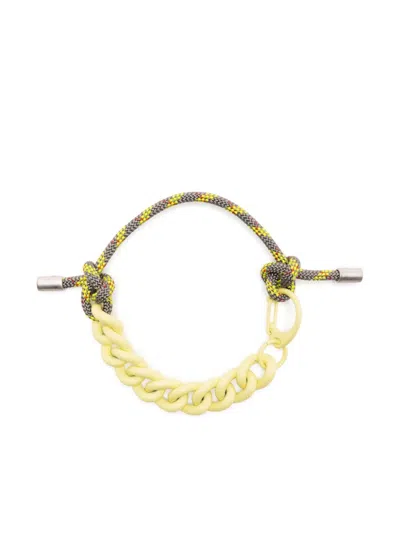 Shop Oamc Chain-link Rope Bracelet