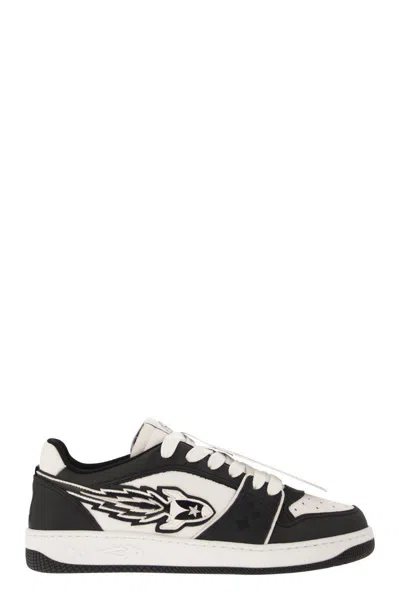 Shop Enterprise Japan Ej Rocket - Sneakers In Black/white