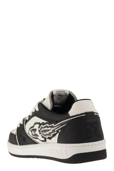 Shop Enterprise Japan Ej Rocket - Sneakers In Black/white