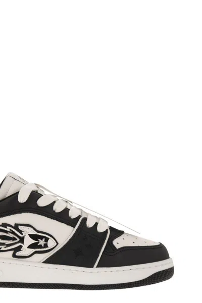 Shop Enterprise Japan Ej Rocket - Sneakers In Black/white