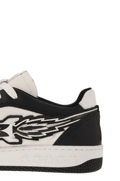 Shop Enterprise Japan Ej Rocket - Sneakers In Black/white