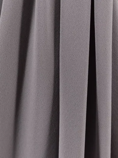 Shop Giorgio Armani Dress In Grey