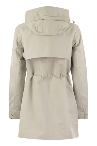 K-way Thersa - Hooded Jacket In Ice
