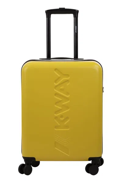 Shop K-way Trolley Small In Yellow