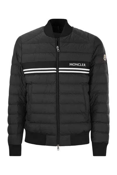 Shop Moncler Mounier - Lightweight Down Jacket In Black