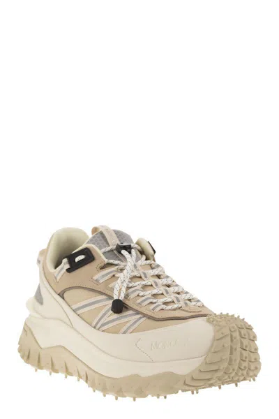 Moncler Trailgrip Sneaker In Beige