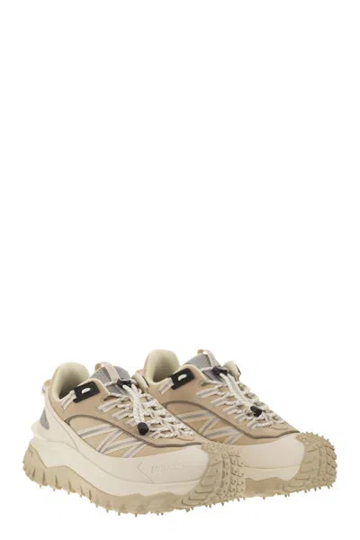 Moncler Trailgrip Sneaker In Beige