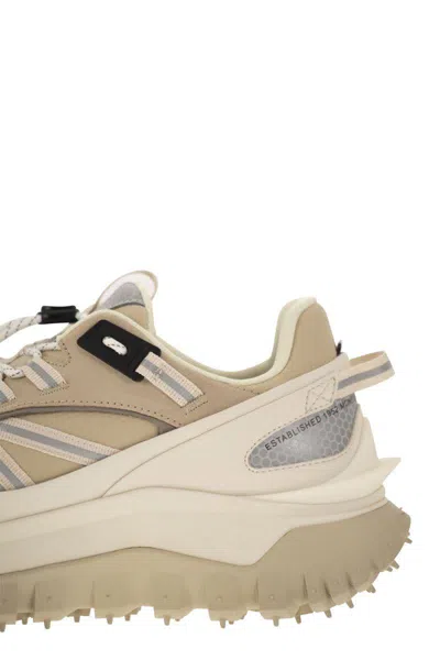 Moncler Trailgrip Sneaker In Beige