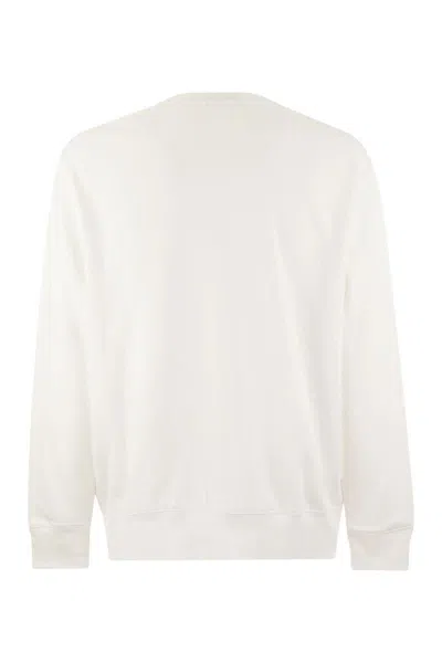 Shop Polo Ralph Lauren Bear Polo Sweatshirt In White