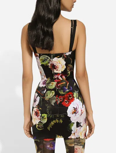 Shop Dolce & Gabbana Dresses In Roseto Fdo Nero