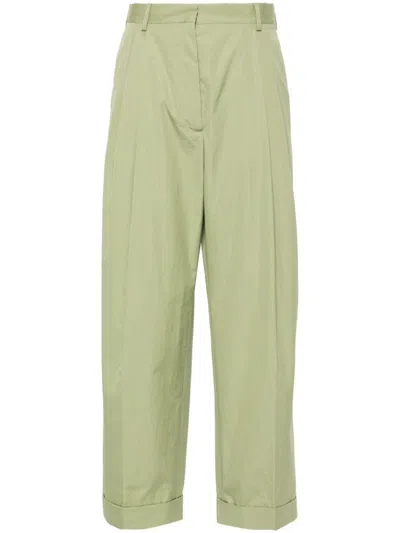 Shop Dries Van Noten Partan Pants Clothing In Green