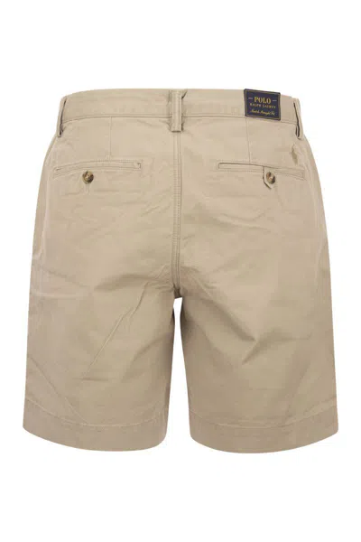 Shop Polo Ralph Lauren Stretch Classic Fit Chino Short In Sand