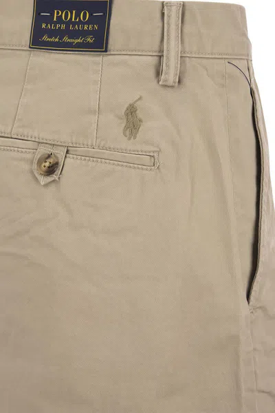 Shop Polo Ralph Lauren Stretch Classic Fit Chino Short In Sand