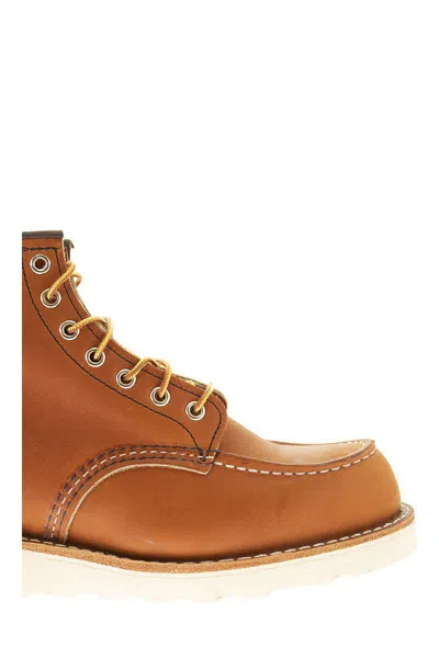 Shop Red Wing Shoes Classic Moc 875 - Lace-up Boot In Sienna