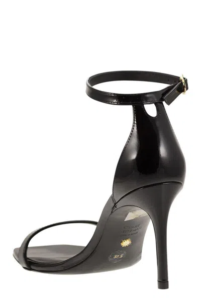 Shop Stuart Weitzman Nunakedcurve 85 - High Sandals In Black