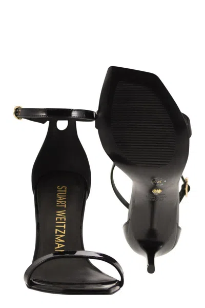 Stuart Weitzman Nunakedcurve 85 - High Sandals In Black