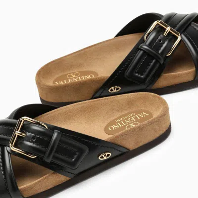 Shop Valentino Garavani Sandals In Black