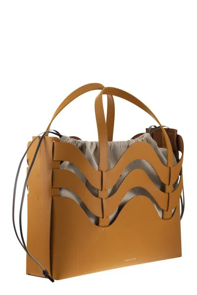 Shop Zanellato Dune Amar M - Shoulder Bag In Orange