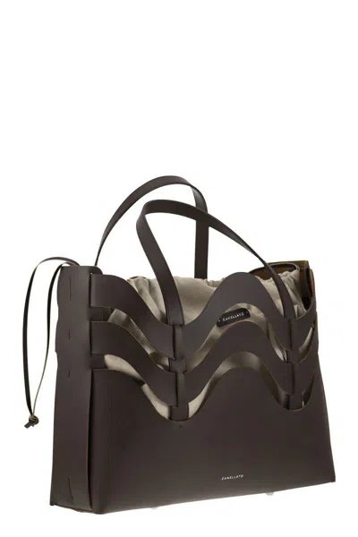 Shop Zanellato Dune Amar M - Shoulder Bag In Brown