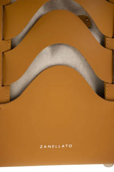 Shop Zanellato Dune Amar S - Handbag In Orange