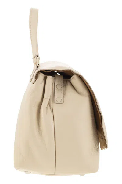 Shop Zanellato Postina Pillow - S Handbag In Vanilla