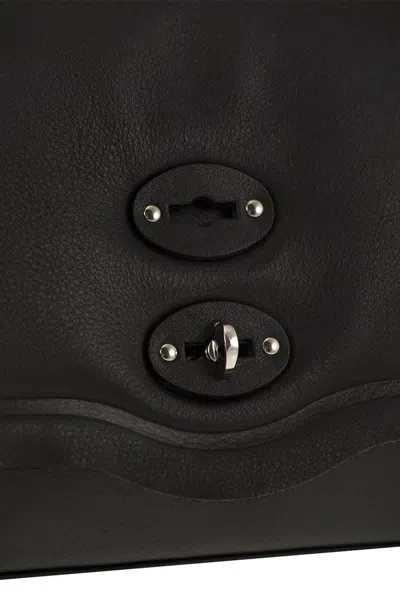 Zanellato Postina Pillow - S Handbag In Black