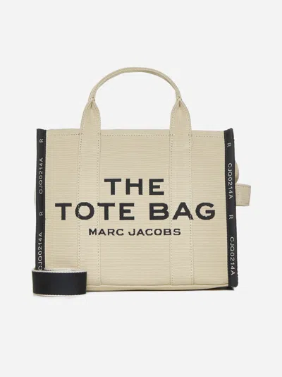 Marc Jacobs The Medium Tote Fabric Bag In Neutral