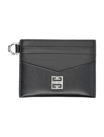 Shop Givenchy 4g- 2x3 Cc Cardholder In Black
