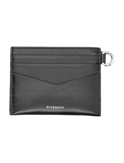 Shop Givenchy 4g- 2x3 Cc Cardholder In Black