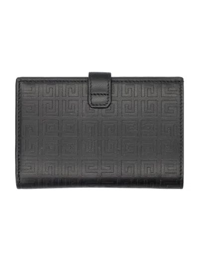 Shop Givenchy G-cut Medium Bifold Wallet In Black