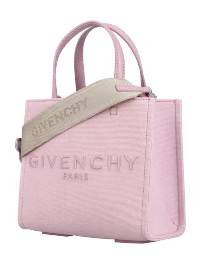 Shop Givenchy G-tote Mini Tote Bag In Old Pink