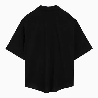 Shop Ami Alexandre Mattiussi Ami Paris Ami De Coeur Shirt In Black