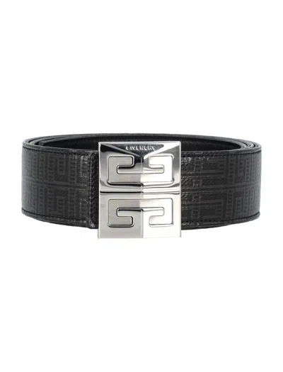 Shop Givenchy 4g Reversible Belt 40mm In Black