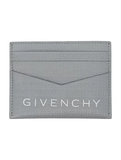 Shop Givenchy Card Holder 2x3 Cc In Light Grey