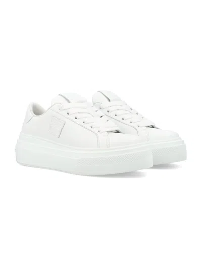 Shop Givenchy City Lace-up Sneakers Platform In White