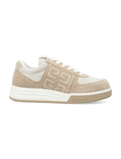 Shop Givenchy G4 Low-top Sneakers In Beige/white