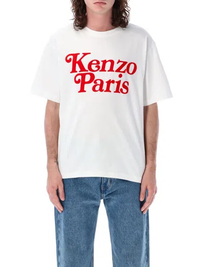 Shop Kenzo Oversize T-shirt  X Verdy In Off White