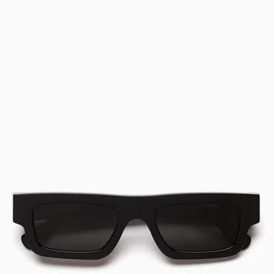 Retrosuperfuture Nameko Geometric Sunglasses In Black