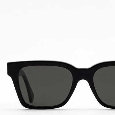 Shop Retrosuperfuture America Sunglasses In Black