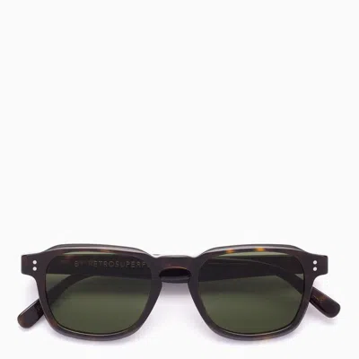 Shop Retrosuperfuture Luce 3627 Tortoiseshell Sunglasses In Brown
