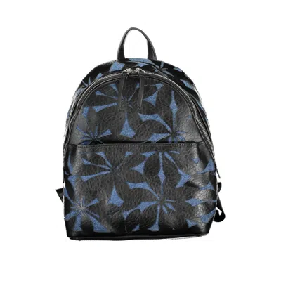 Shop Desigual Chic Black Contrast Detail Backpack