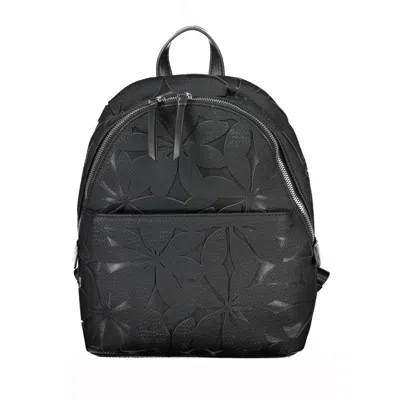 Shop Desigual Chic Contrast Detail Zip Backpack