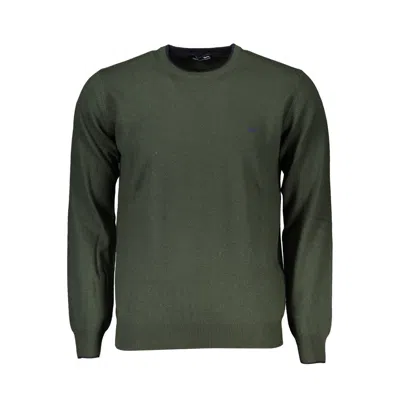 Shop Harmont & Blaine Chic Green Crew Neck Designer Sweater