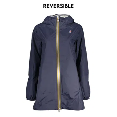 Shop K-way Chic Reversible Hooded Long Sleeve Jacket