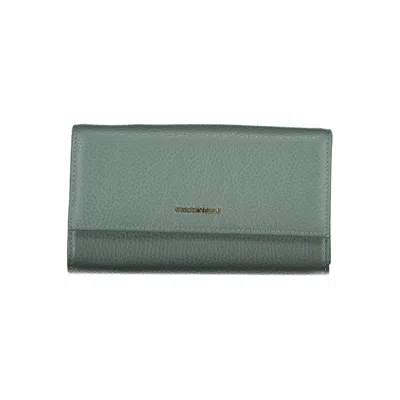 Shop Coccinelle Elegant Green Leather Double Wallet