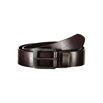 Shop Blauer Elegant Iron Leather Belt With Metal Buckle